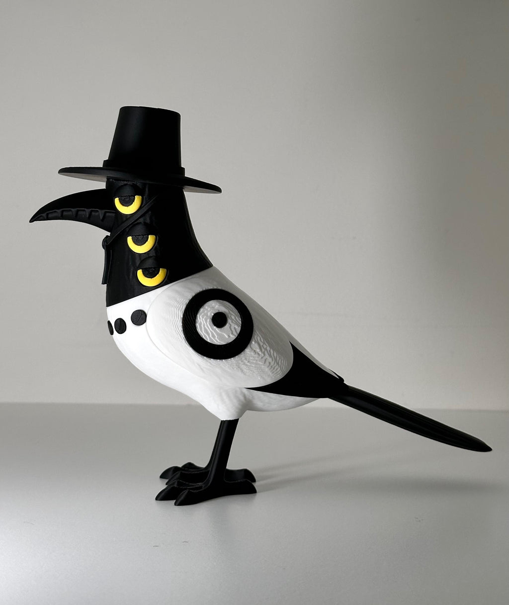 Sussy The Magpie K-Pop Demon Hunters Inspired 3D Printed Figure