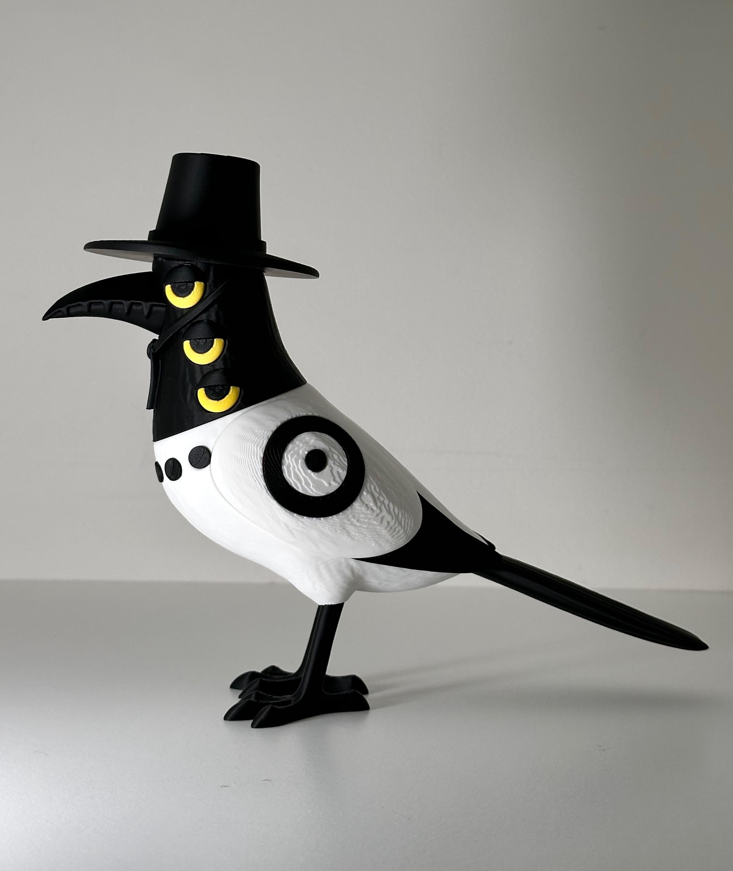 Sussy The Magpie K-Pop Demon Hunters Inspired 3D Printed Figure