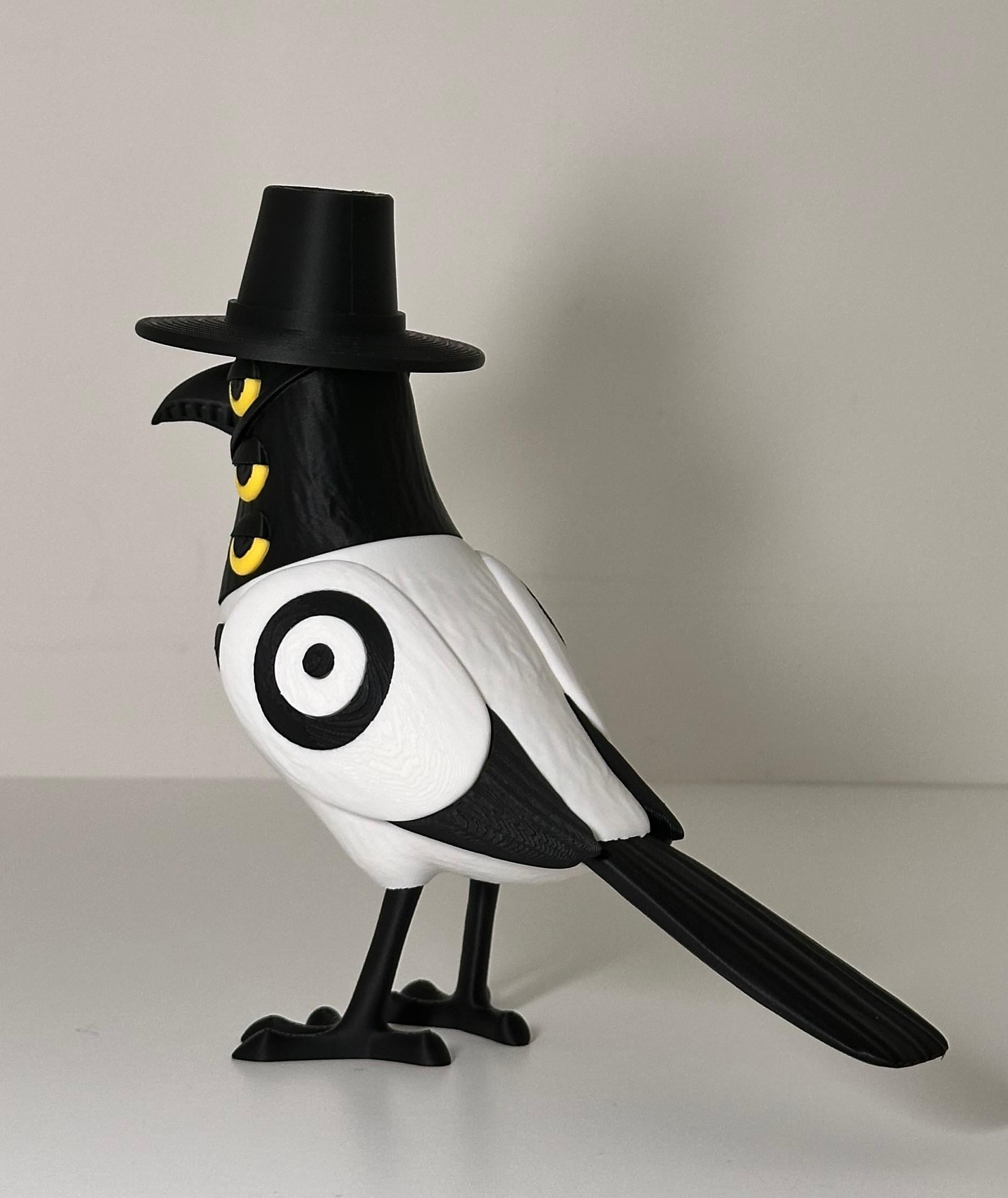 Sussy The Magpie K-Pop Demon Hunters Inspired 3D Printed Figure