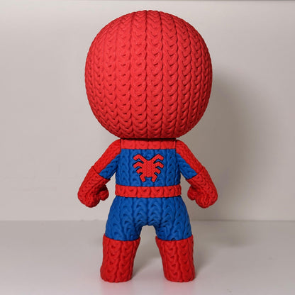 Spiderman Knitted Figure