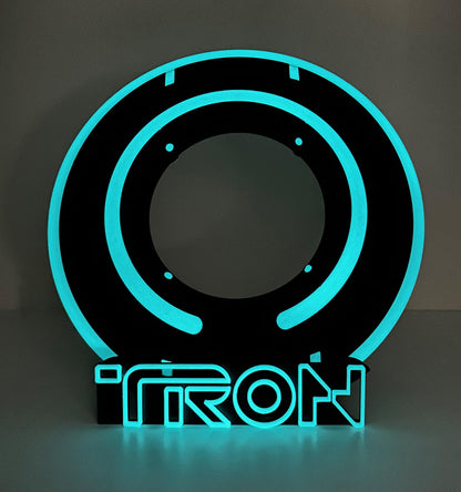 Tron Legacy Identity Disc - 3D Printed Glowing Tron Inspired Prop