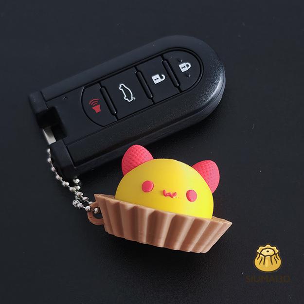Strawberry Cheese Tart Fidget Clicker