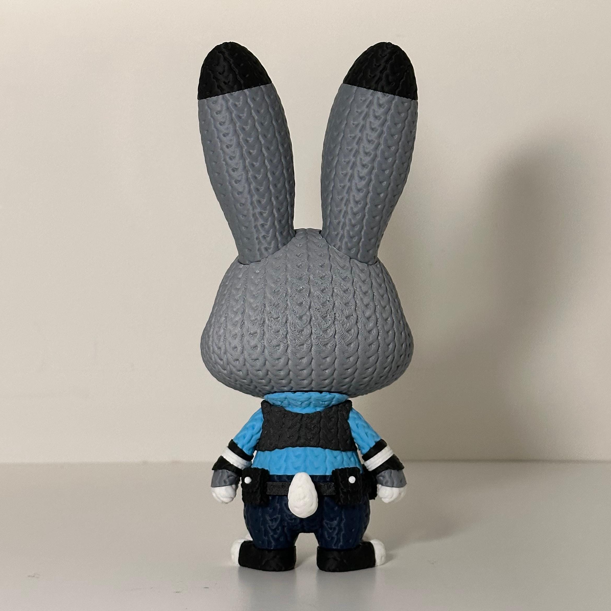 Judy Hopps Nick Wilde Zootopia Knitted Figures