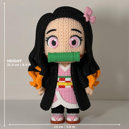 Tanjiro Nezuko - Demon Slayer Knitted Figures