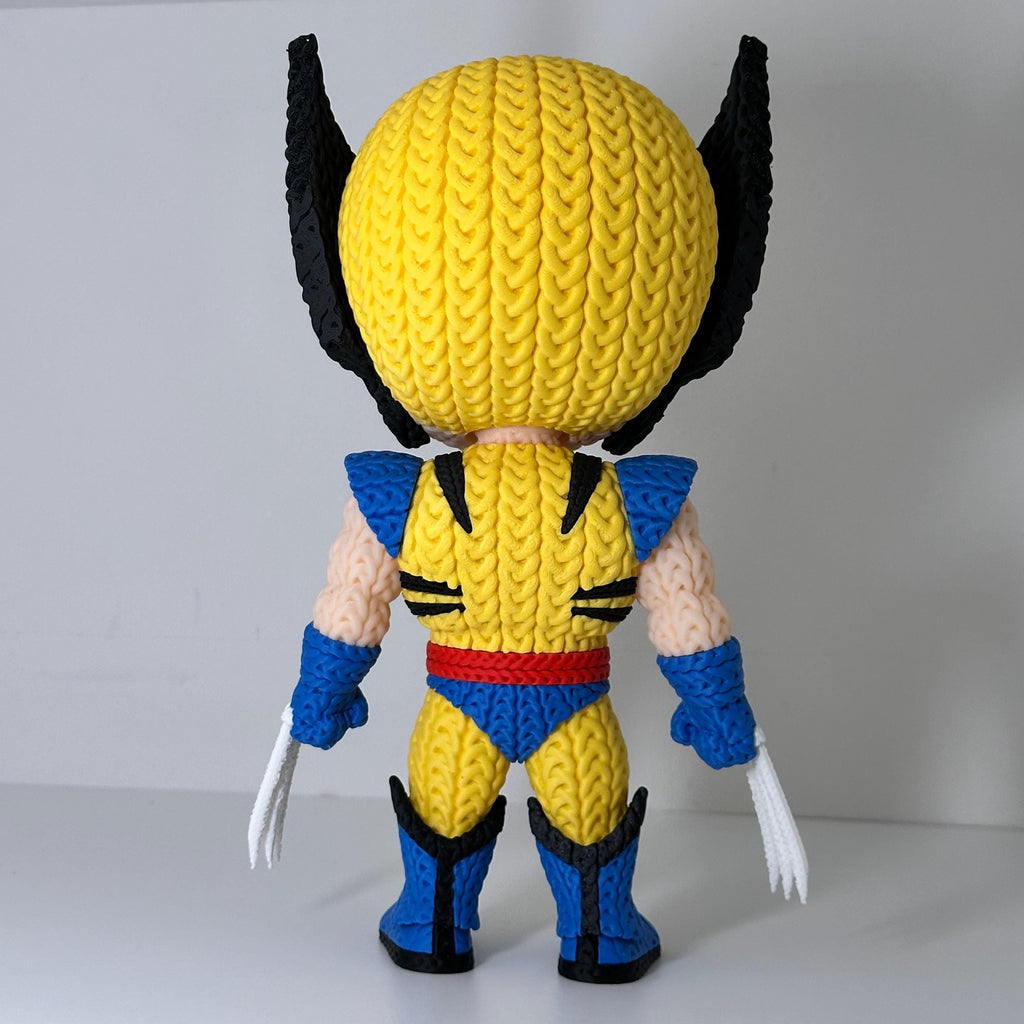 Wolverine Knitted Figure