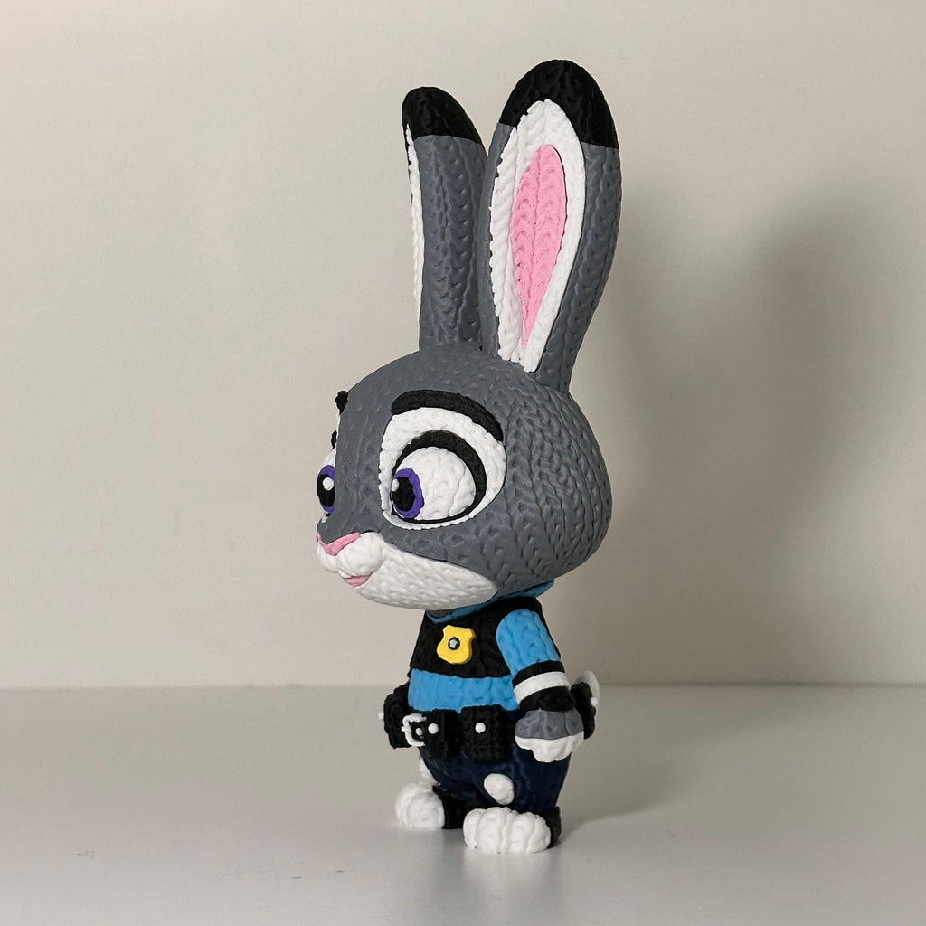 Judy Hopps Nick Wilde Zootopia Knitted Figures