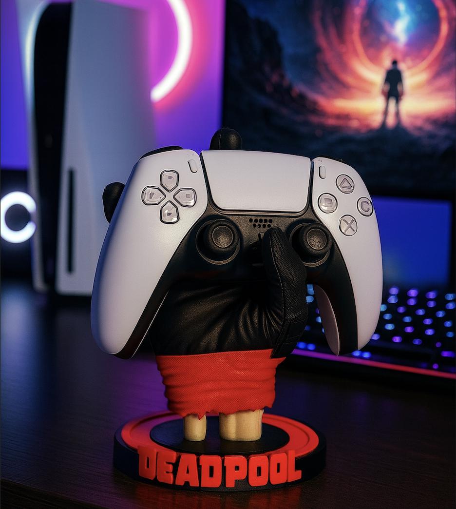 Deadpool Hand Controller Holder for PS5 or Xbox