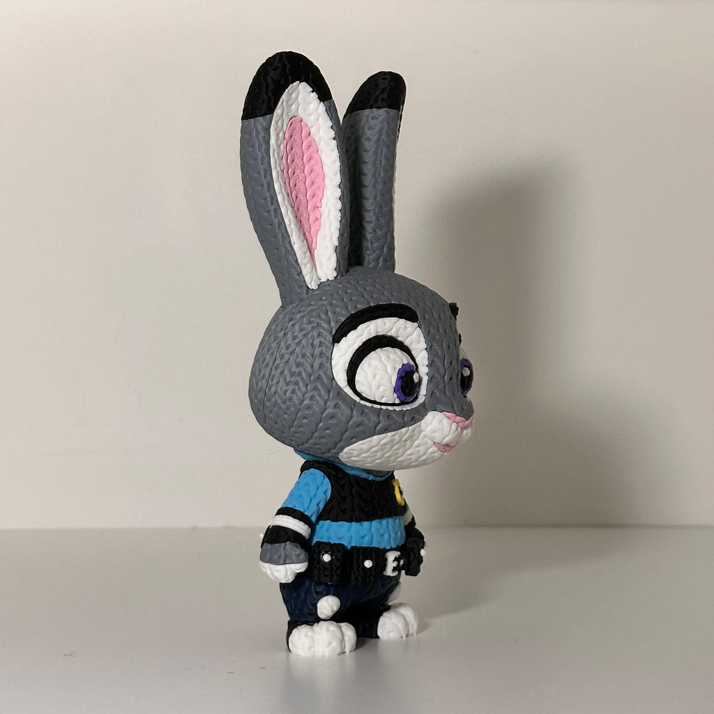 Judy Hopps Nick Wilde Zootopia Knitted Figures