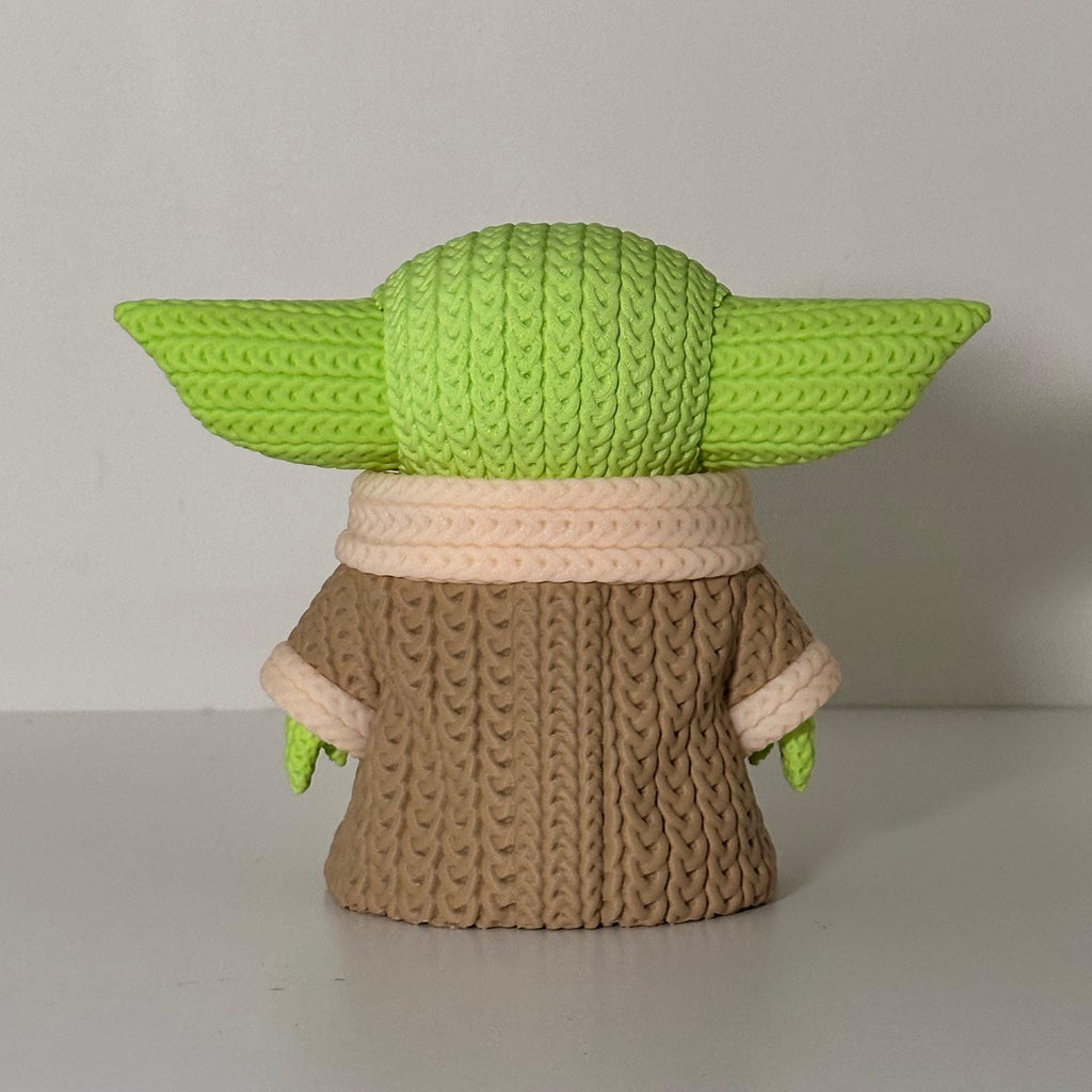 Baby Yoda Grogu Knitted Figure