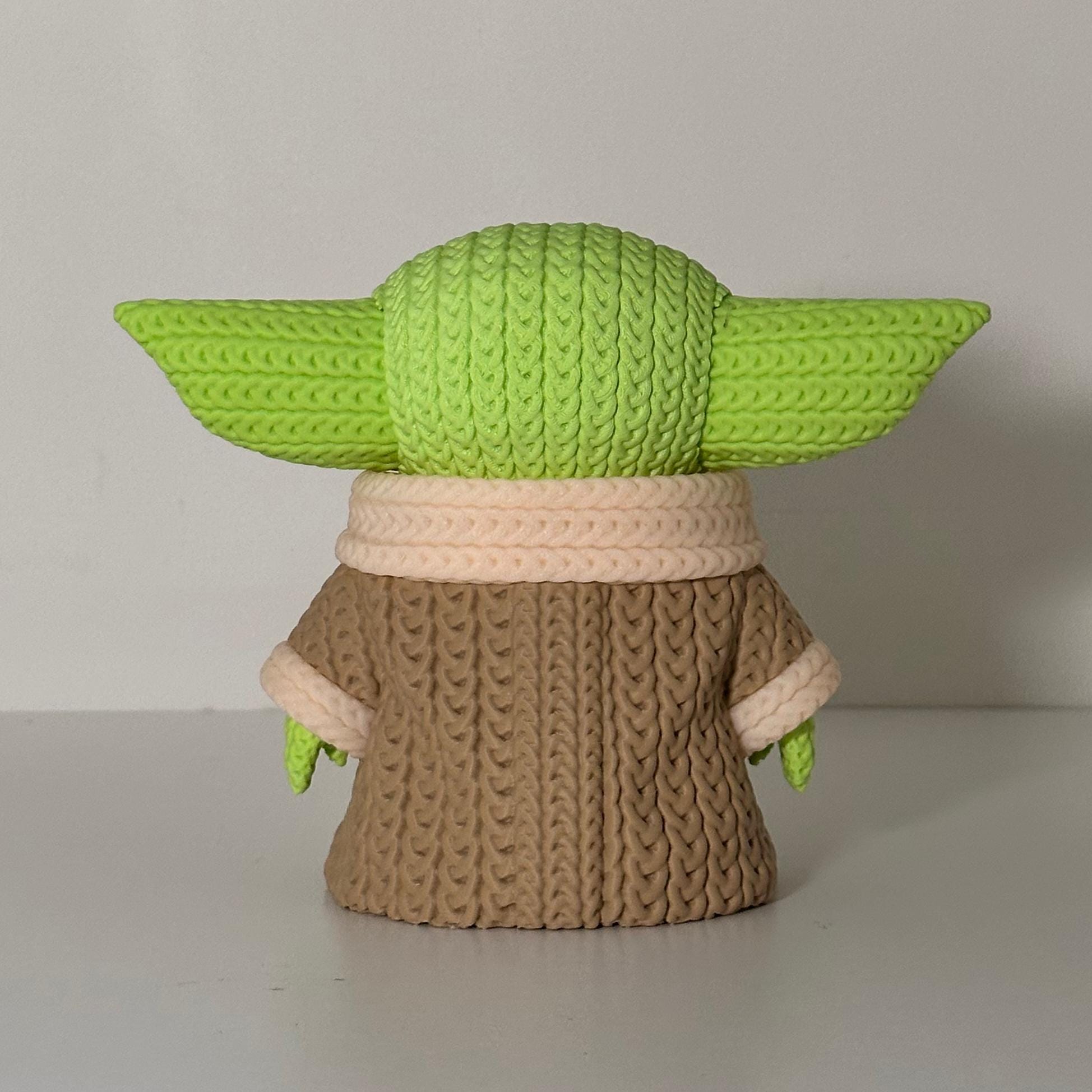 Baby Yoda Grogu Knitted Figure