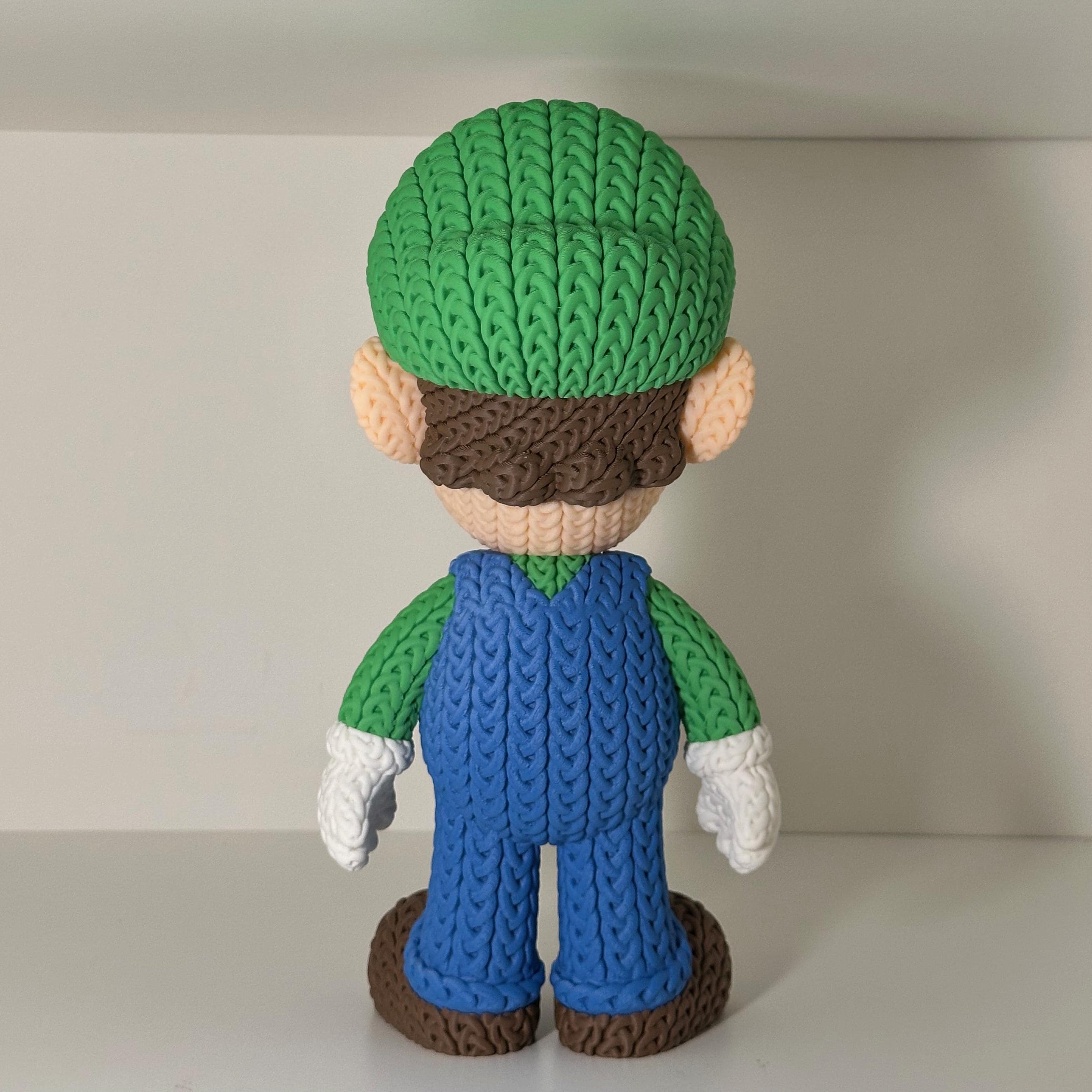Mario Luigi Toad Mushroom - Mario Knitted Figures