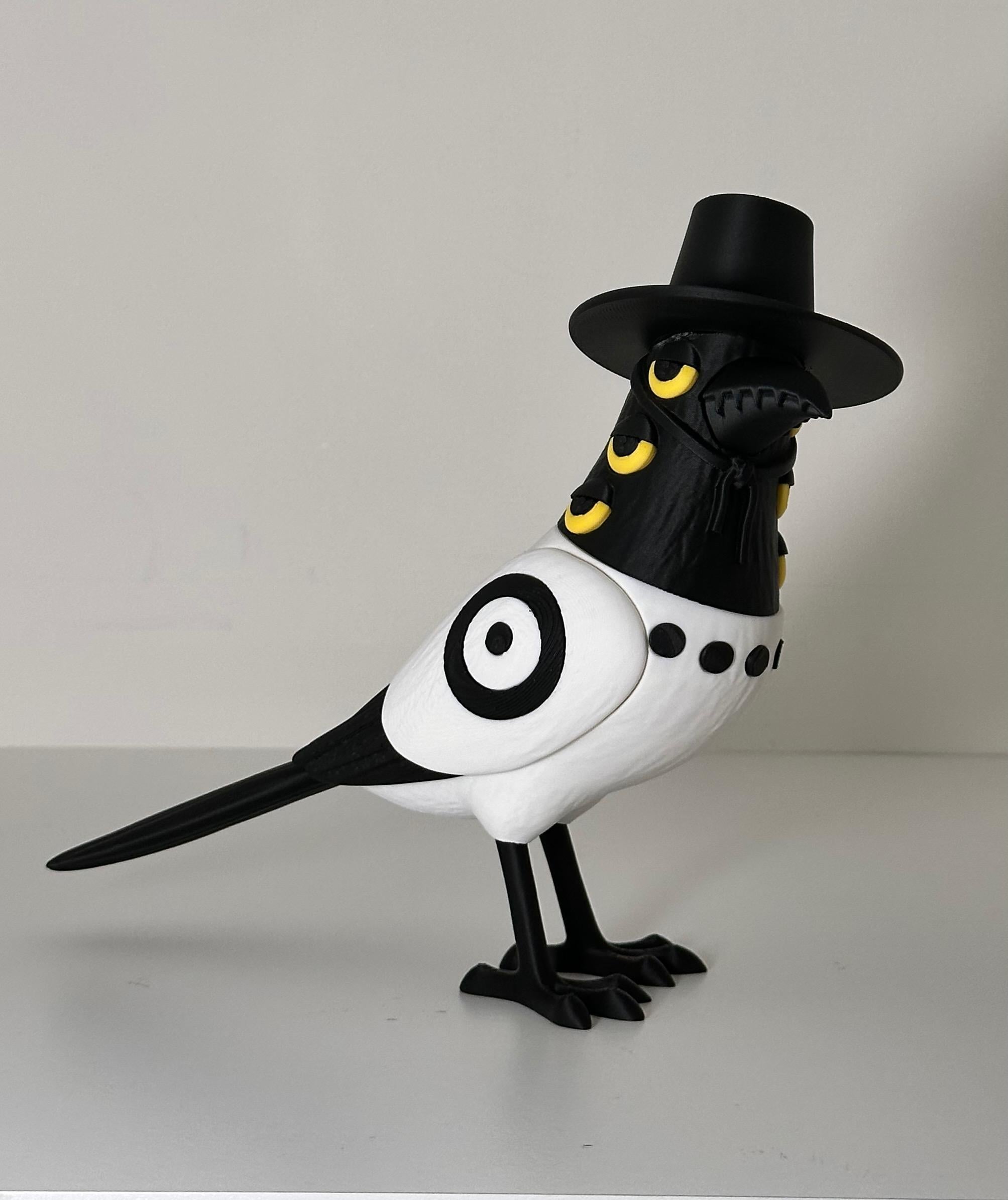 Sussy The Magpie K-Pop Demon Hunters Inspired 3D Printed Figure