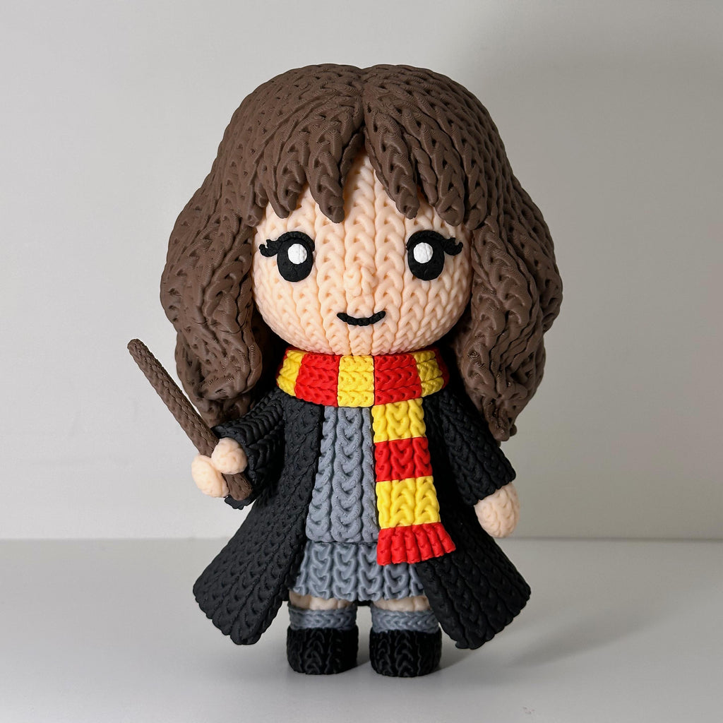 Harry Potter Knitted Figures - Harry Hermione Ron