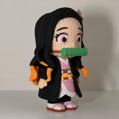 Tanjiro Nezuko - Demon Slayer Knitted Figures