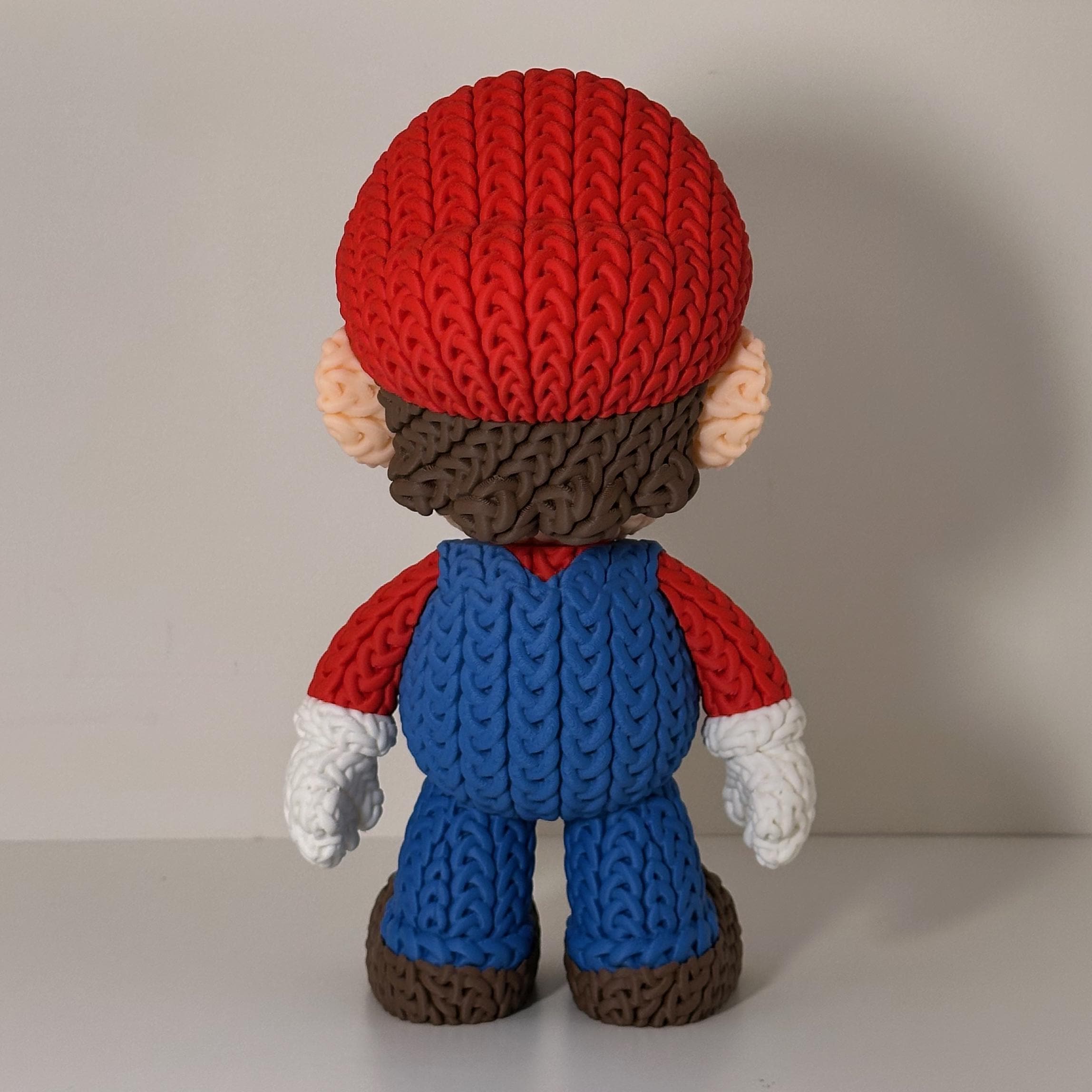 Mario Luigi Toad Mushroom - Mario Knitted Figures