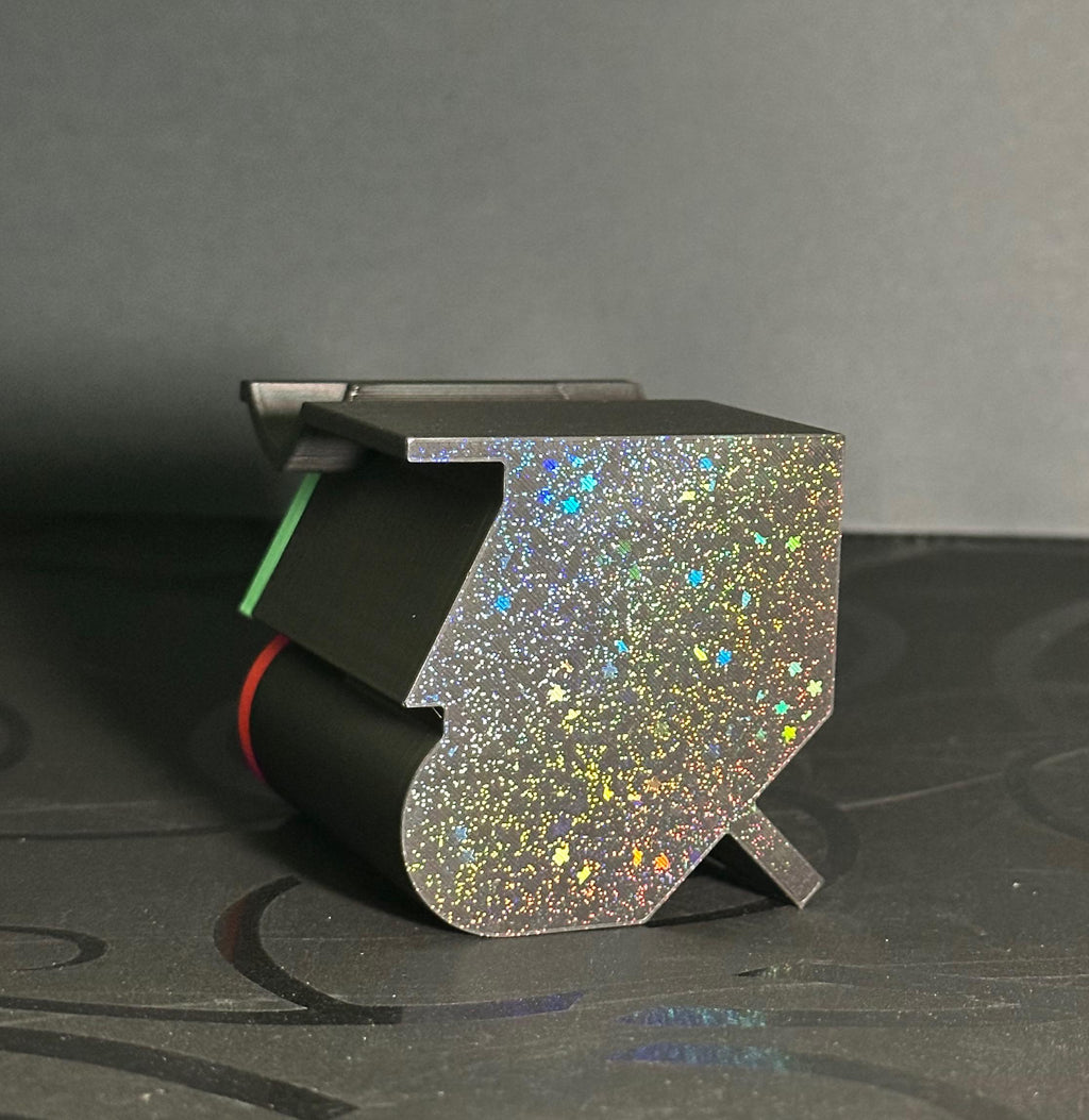 Playstation Symbol Gaming Controller Stand Holder - Carbon Fibre Texture