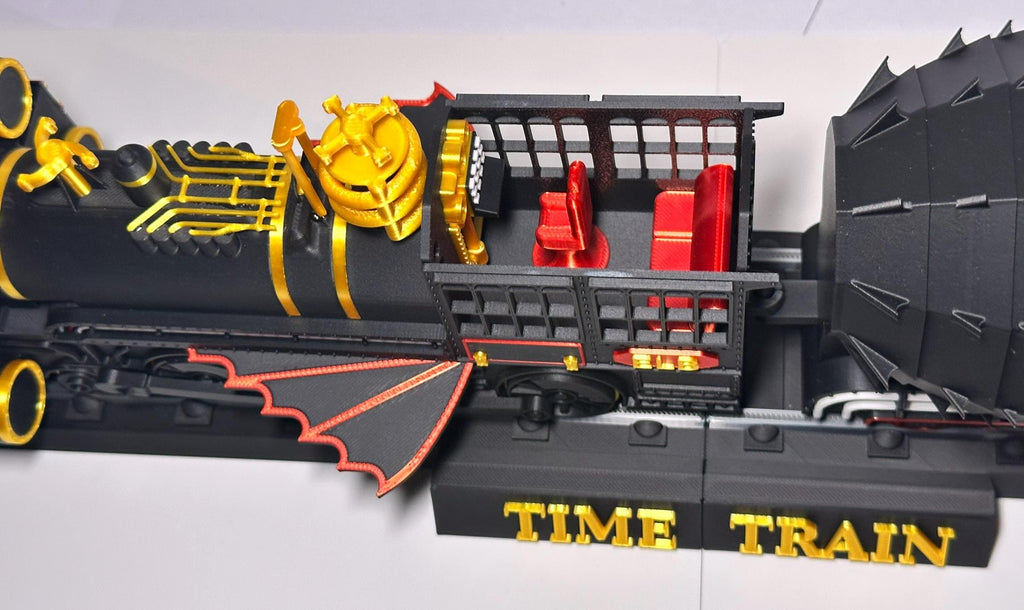 Back To The Future 3 Time Train Locomotive Display Model - 3D Printed