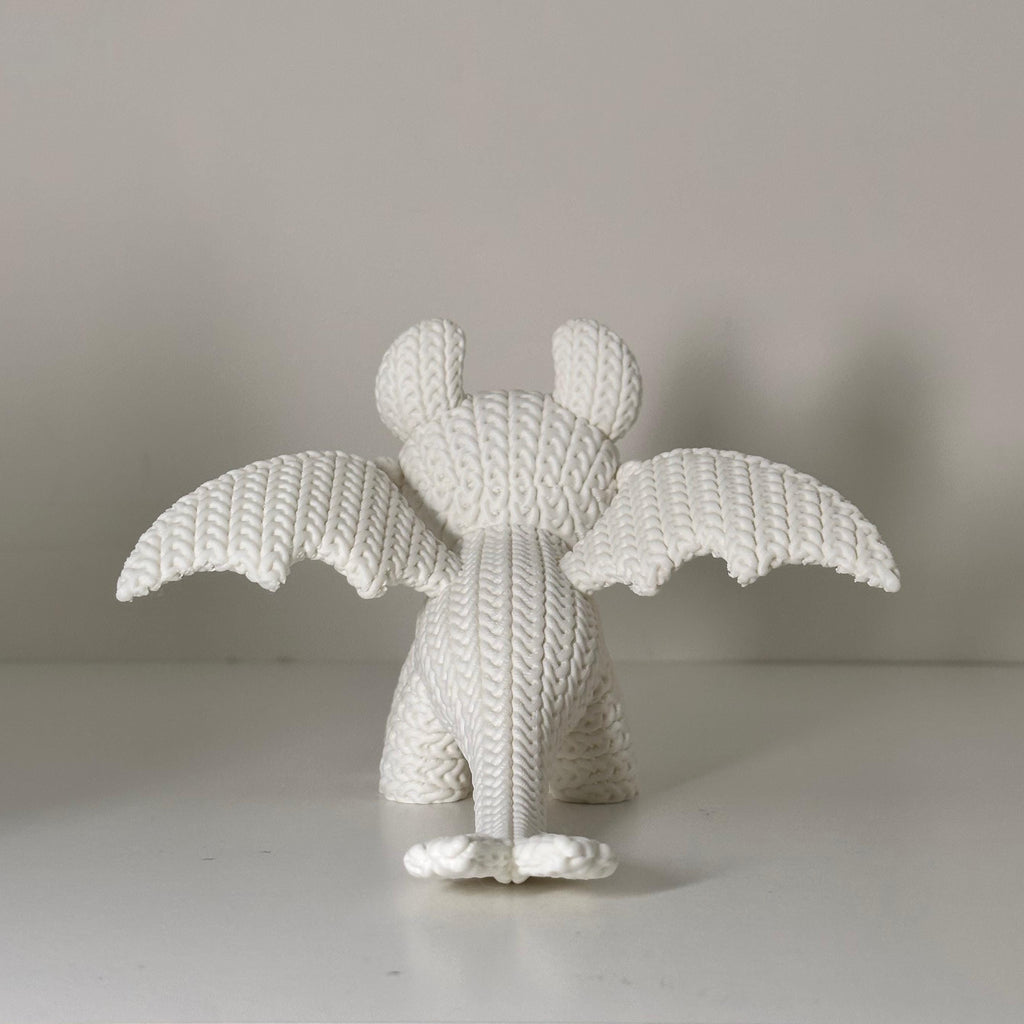 Toothless and Light Fury Knitted Figures