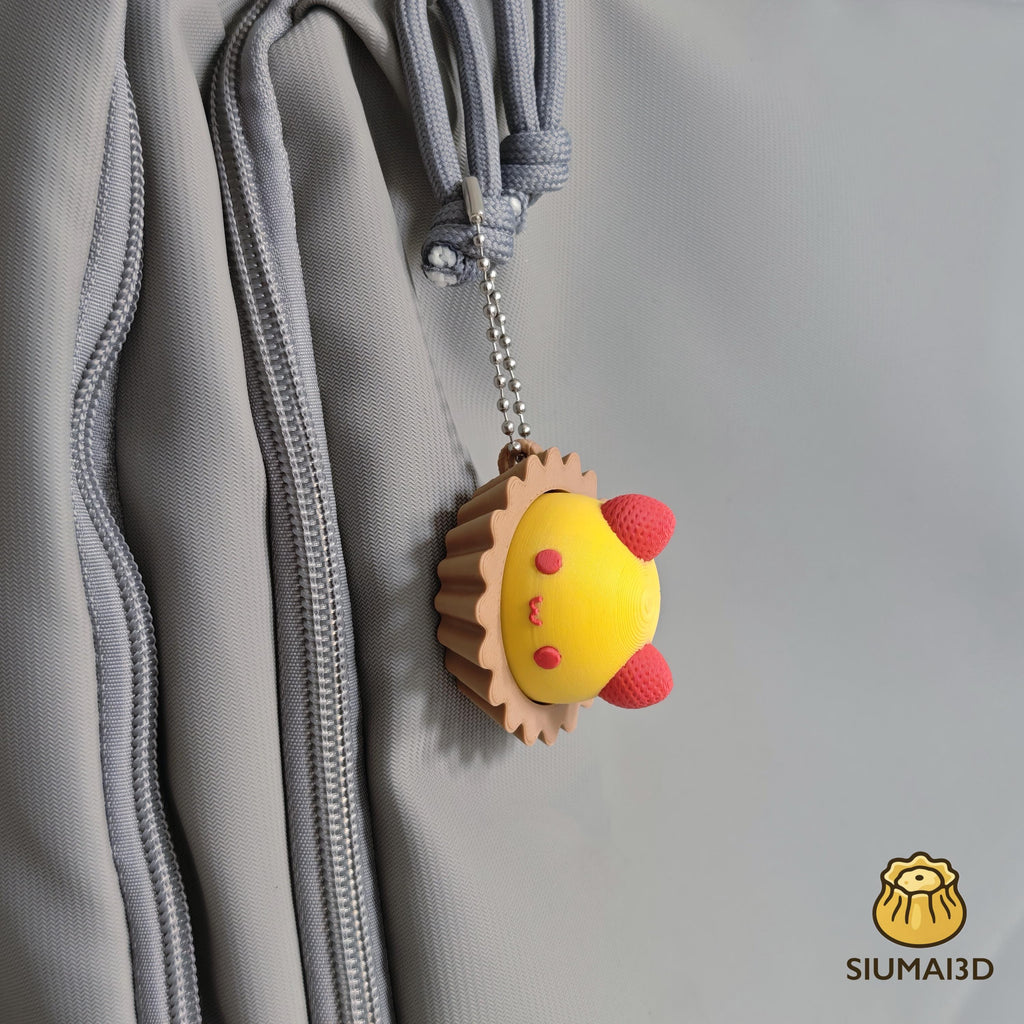 Strawberry Cheese Tart Fidget Clicker