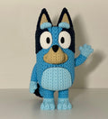 Bluey Knitted Figure