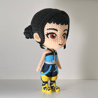 K-Pop Demon Hunters Knitted Figures - 3D Printed