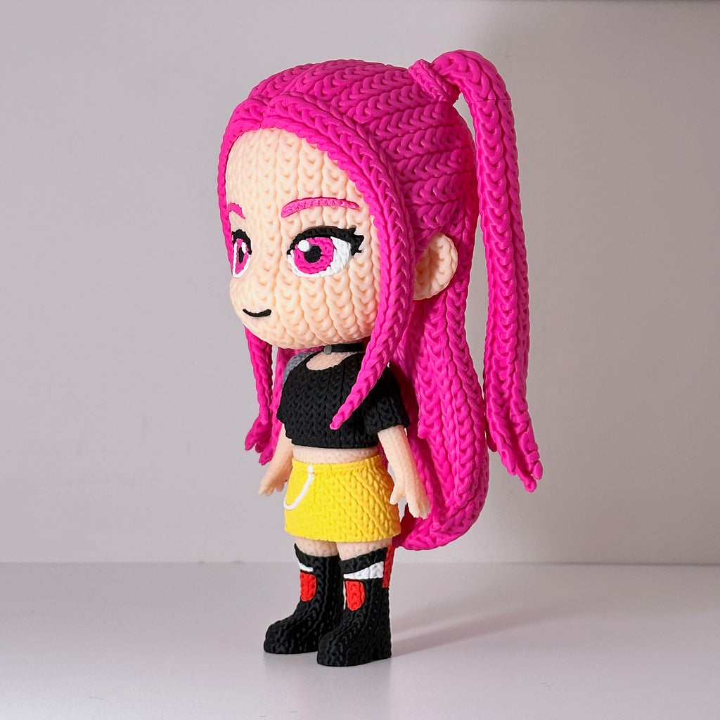 K-Pop Demon Hunters Knitted Figures