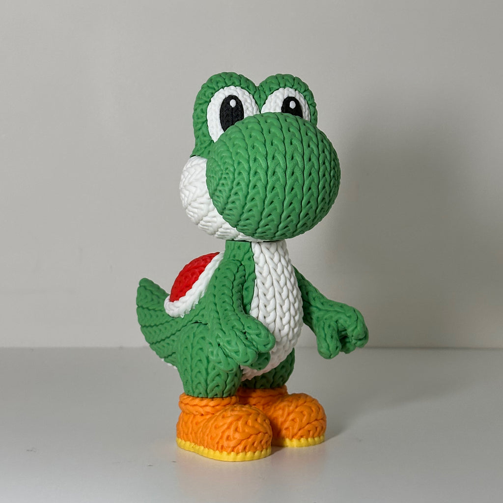 Yoshi - Mario Knitted Figure