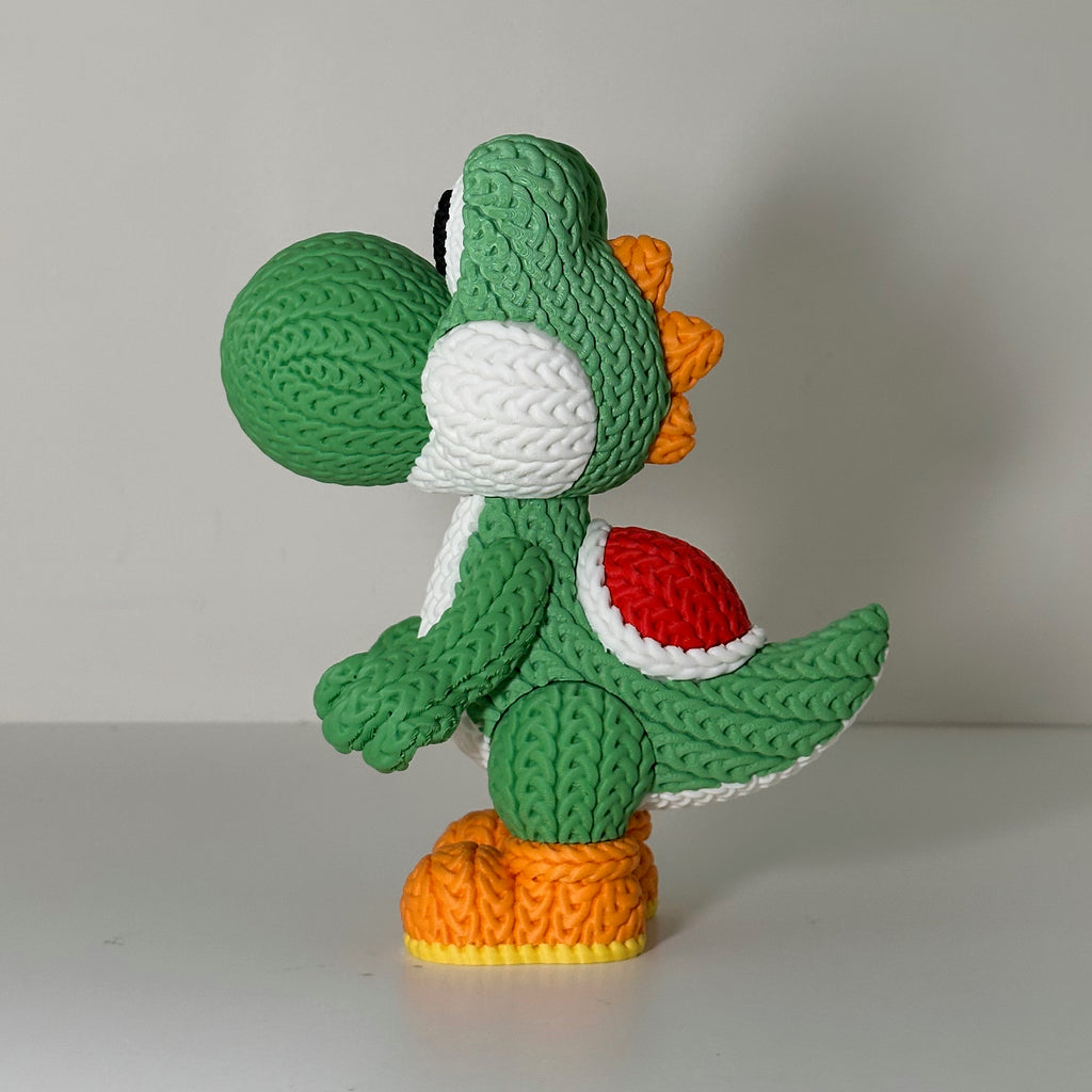 Yoshi - Mario Knitted Figure