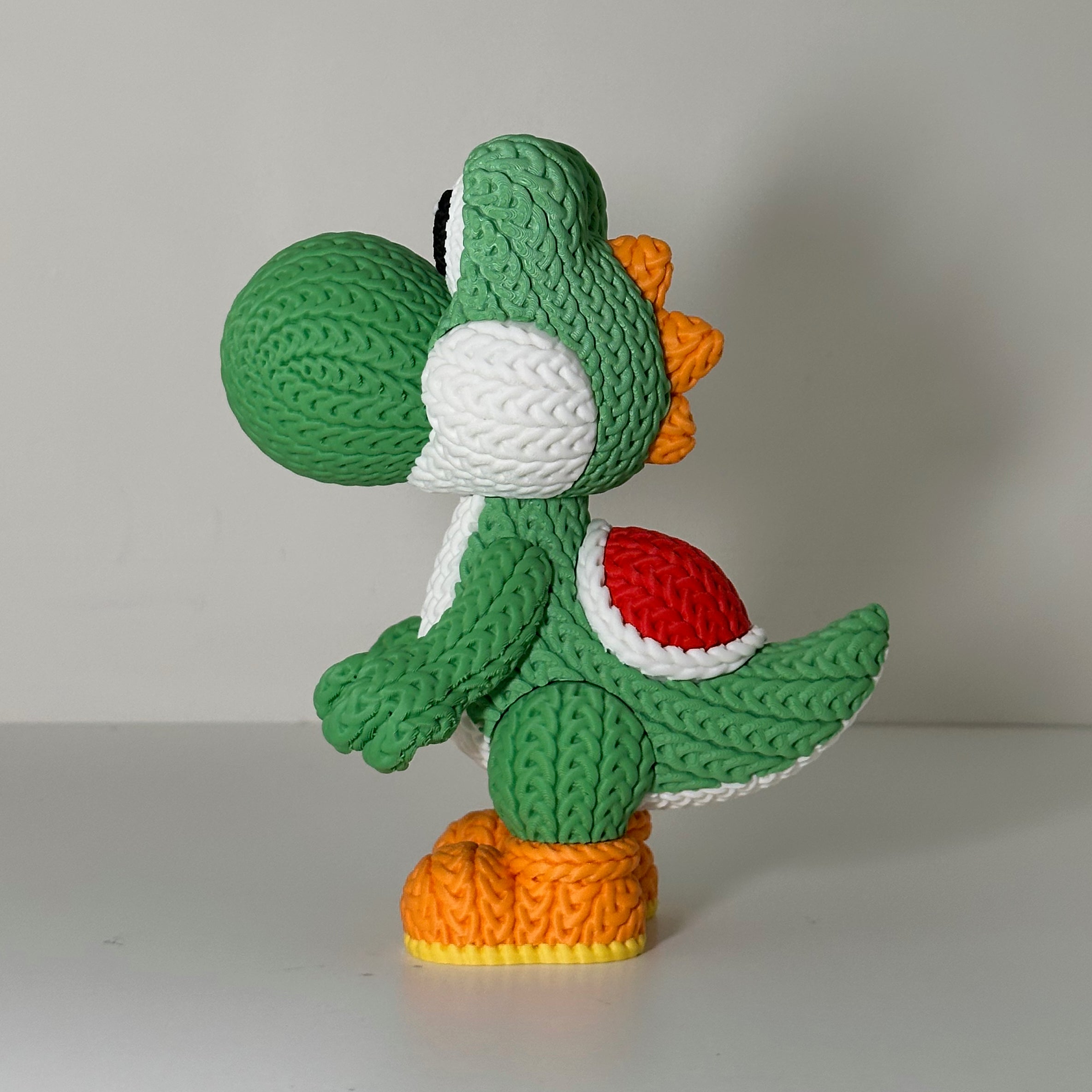 Yoshi - Mario Knitted Figure