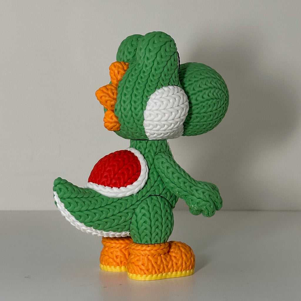 Yoshi - Mario Knitted Figure