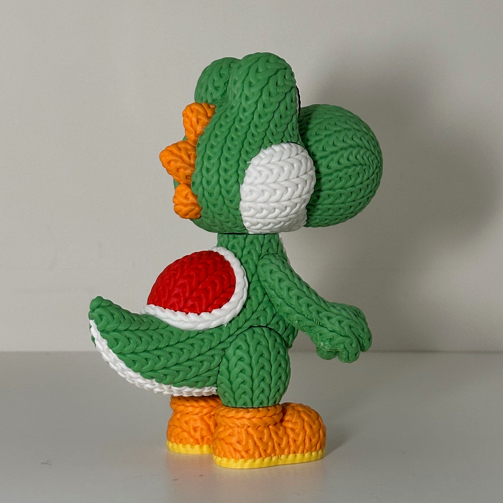 Yoshi - Mario Knitted Figure