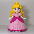 Princess Peach Knitted Figure