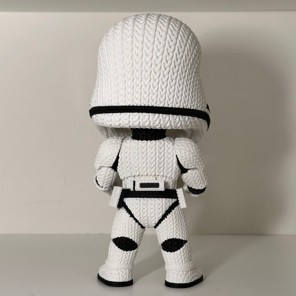 Stormtrooper Knitted Figure