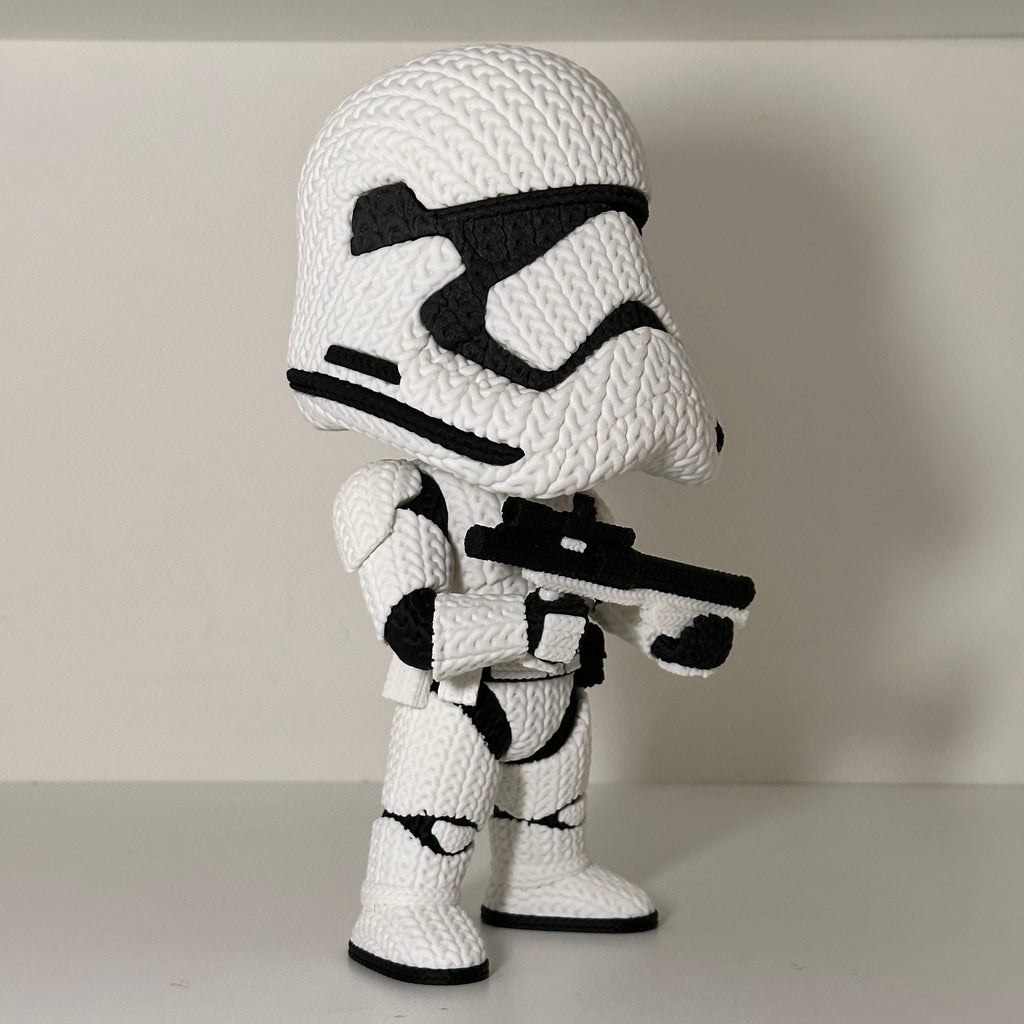 Stormtrooper Knitted Figure