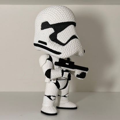 Stormtrooper Knitted Figure