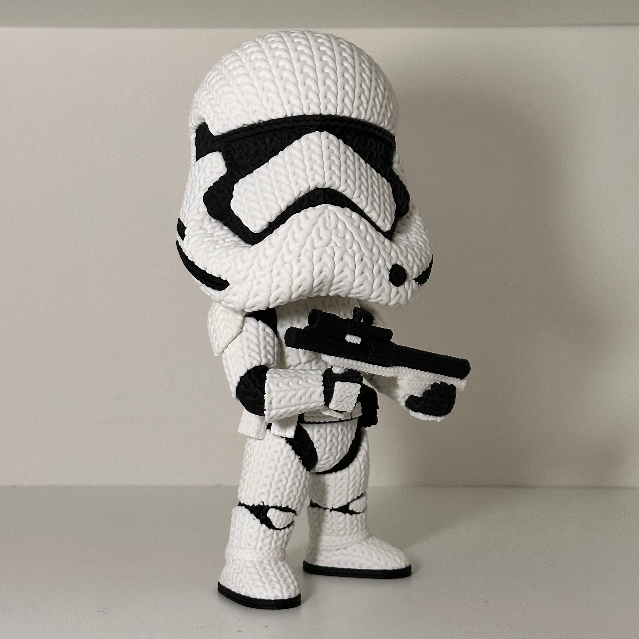 Stormtrooper Knitted Figure