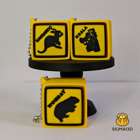 Warning Sign Fidget Clicker