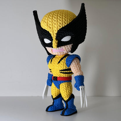 Wolverine Knitted Figure