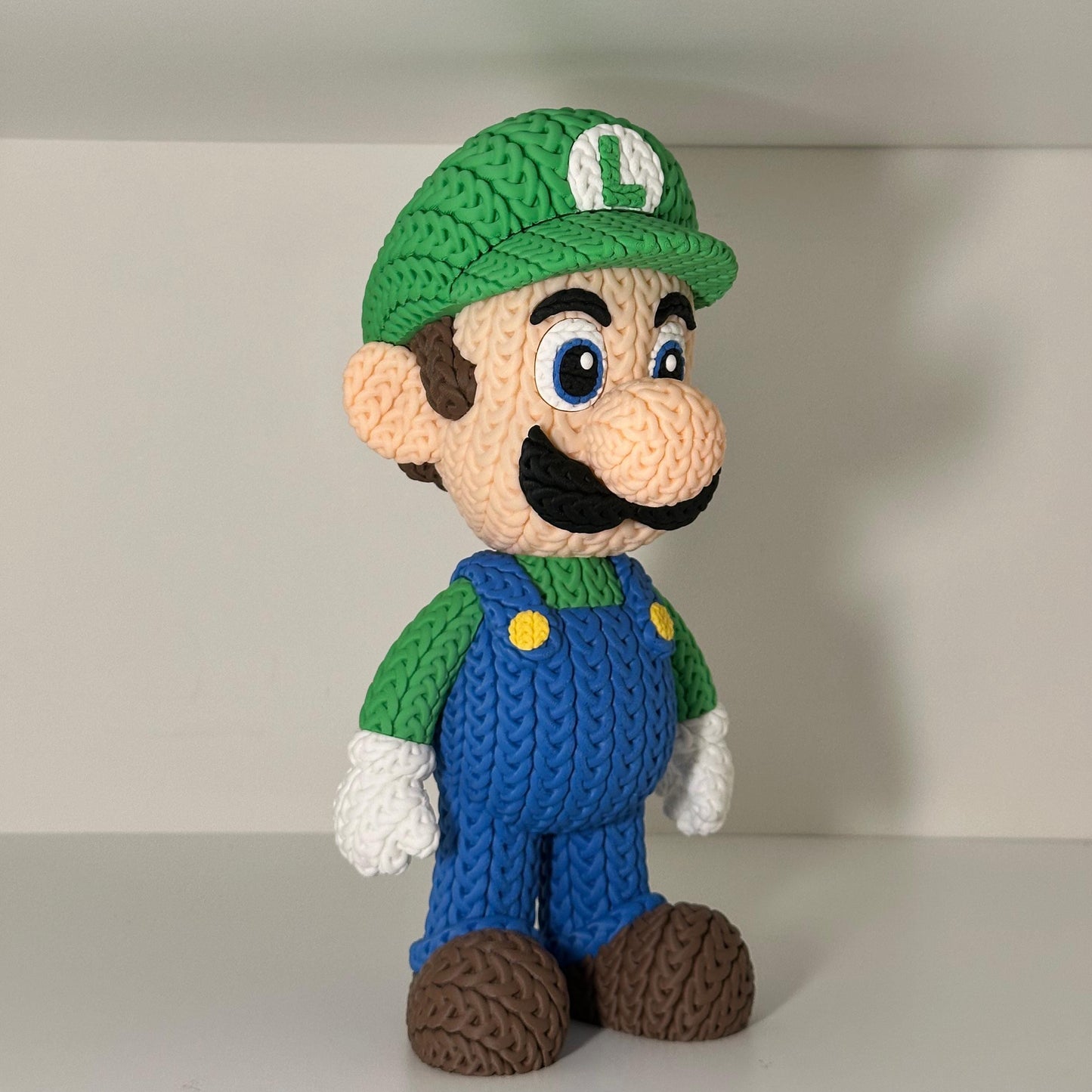 Mario Luigi Toad Mushroom - Mario Knitted Figures