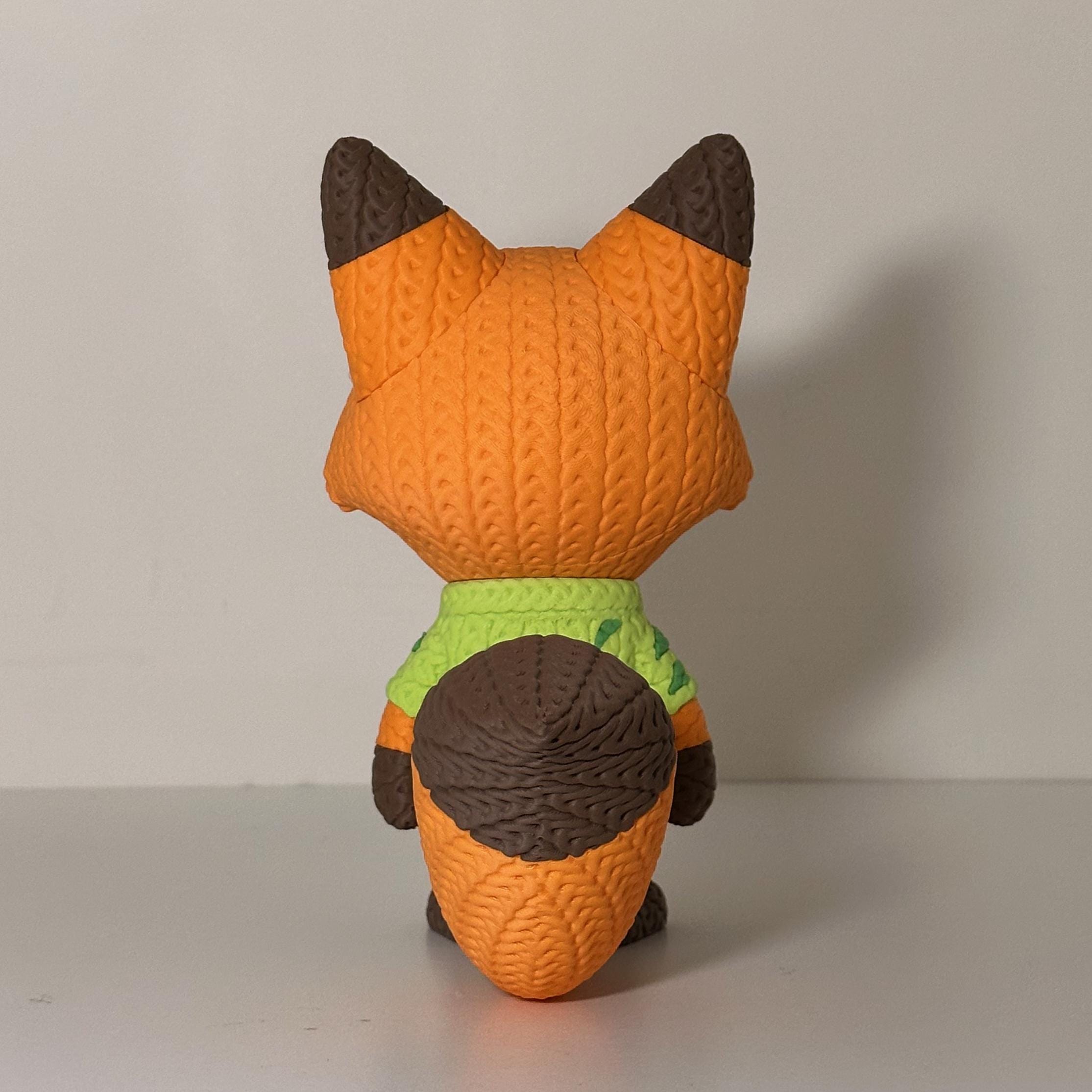Judy Hopps Nick Wilde Zootopia Knitted Figures