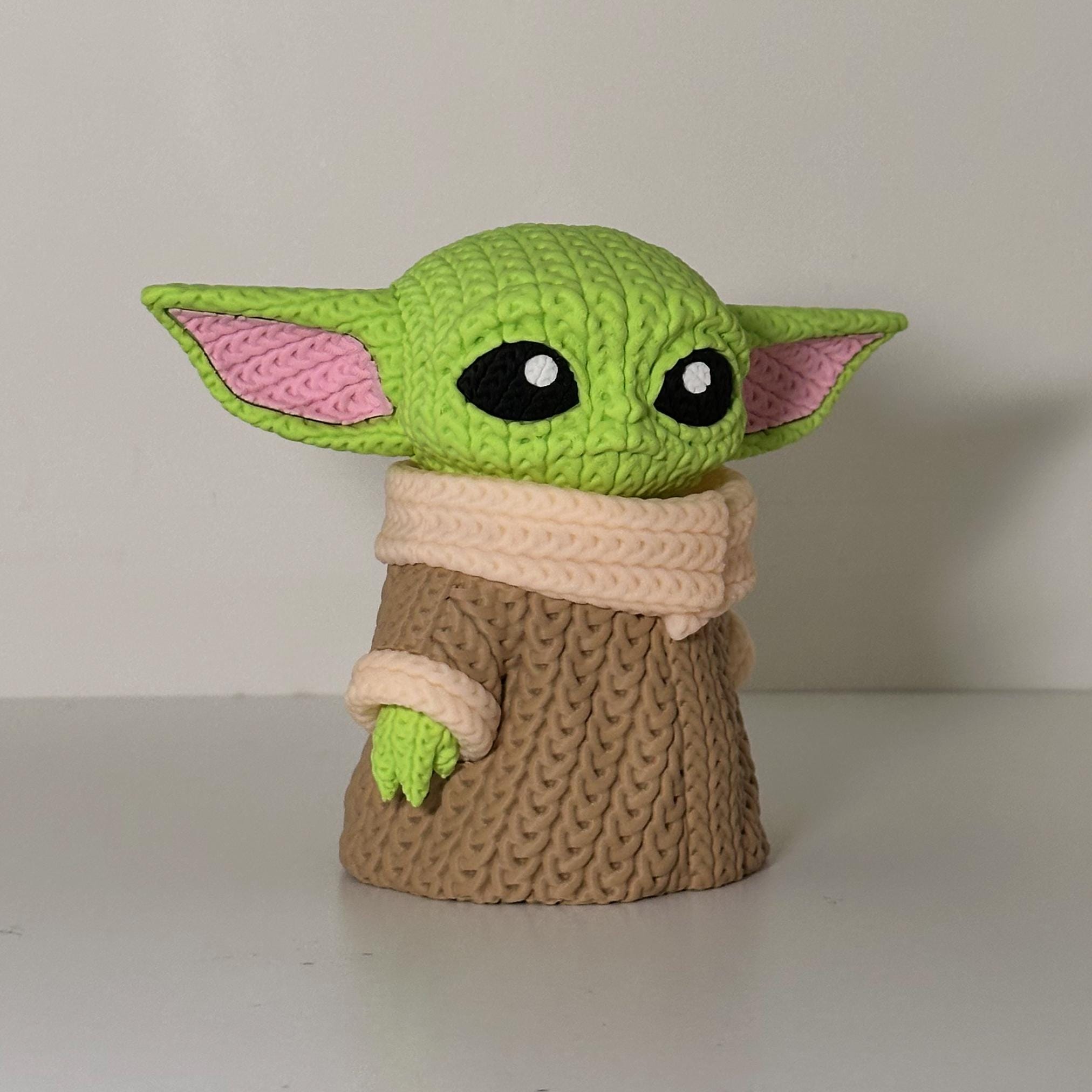 Baby Yoda Grogu Knitted Figure