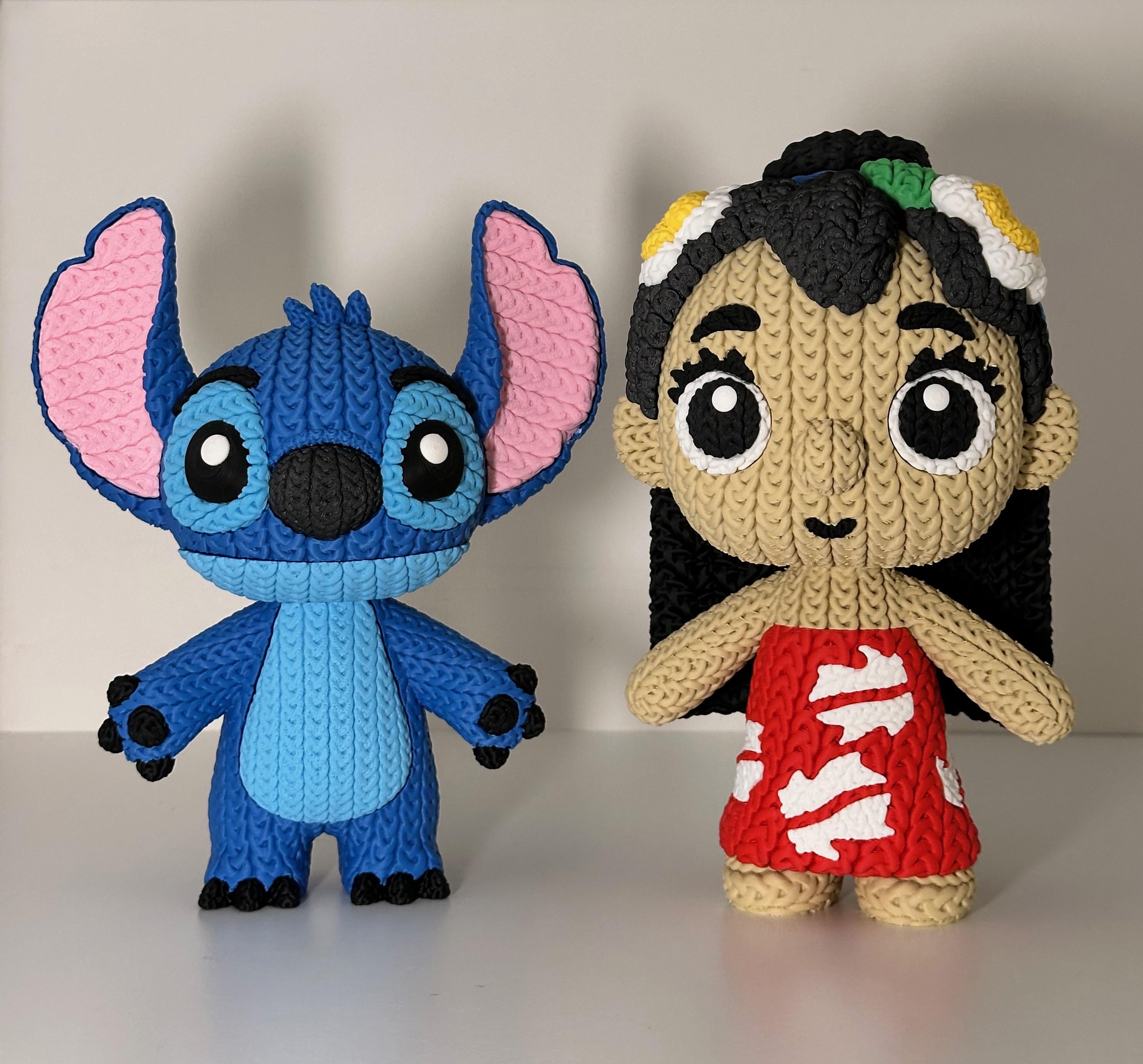 Lilo & Stitch Knitted Figures