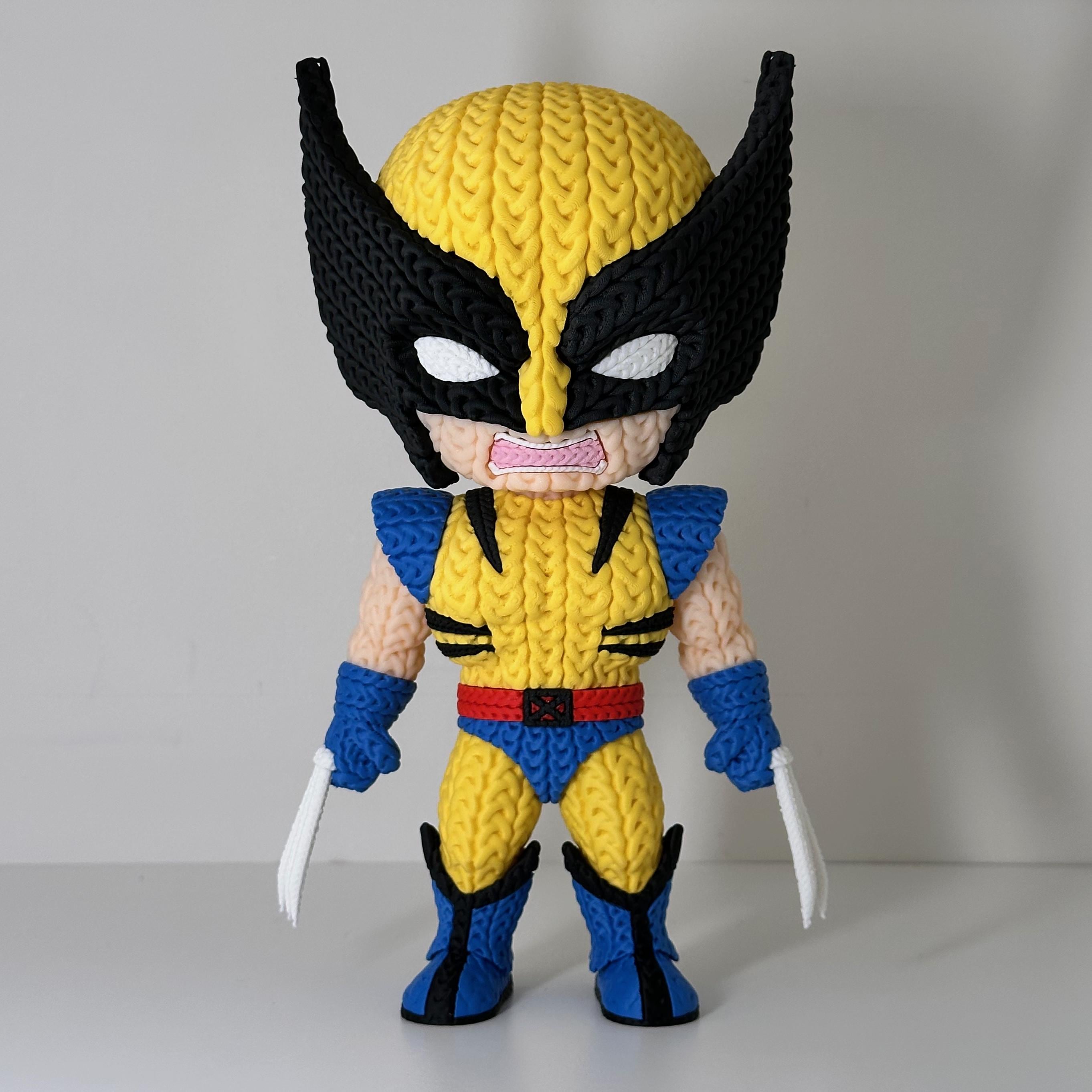 Wolverine Knitted Figure