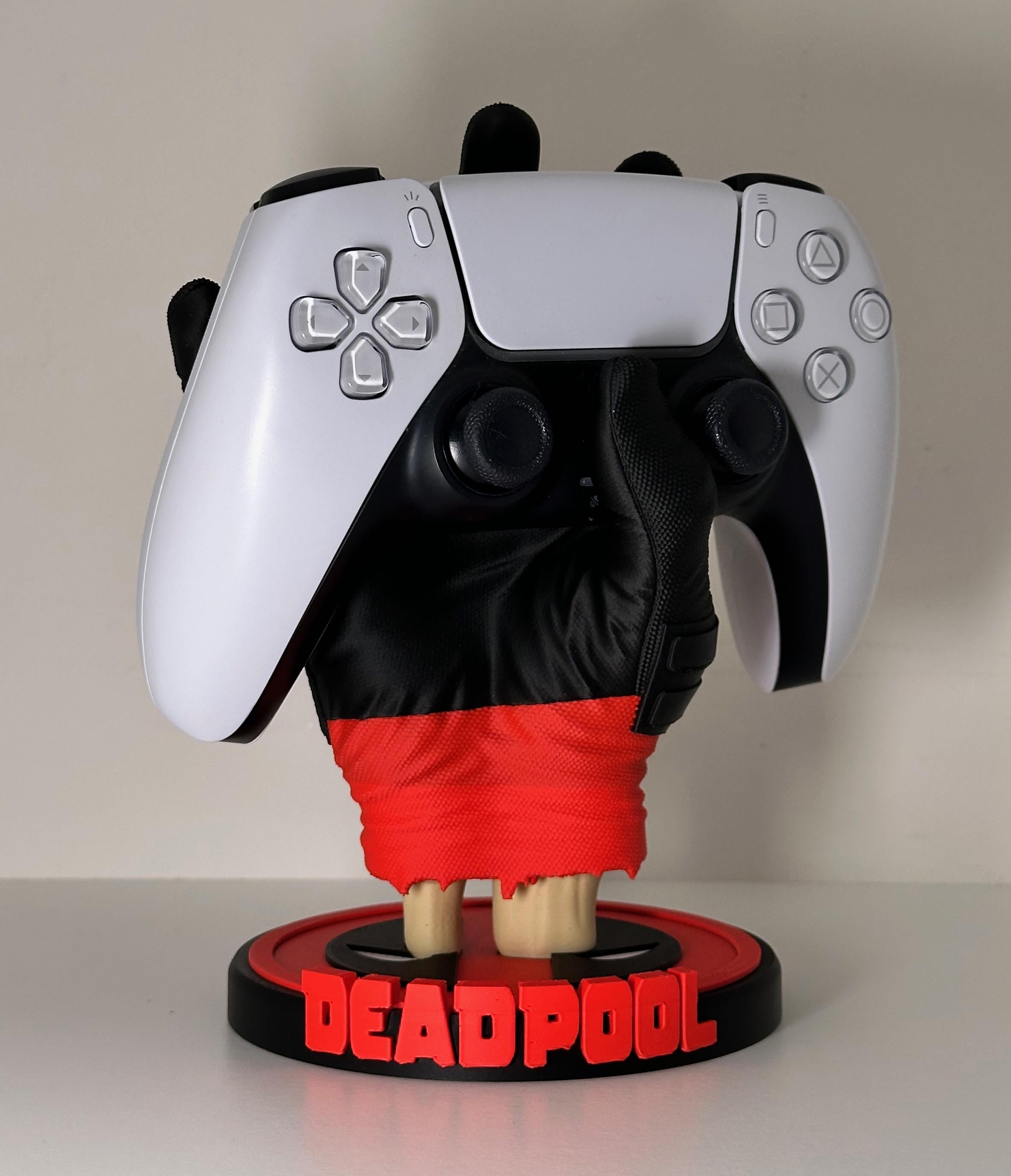 Deadpool Hand Controller Holder for PS5 or Xbox