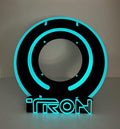 Tron Legacy Identity Disc Display | 3D Printed Glowing Tron Inspired Prop | Sci-Fi Collectible