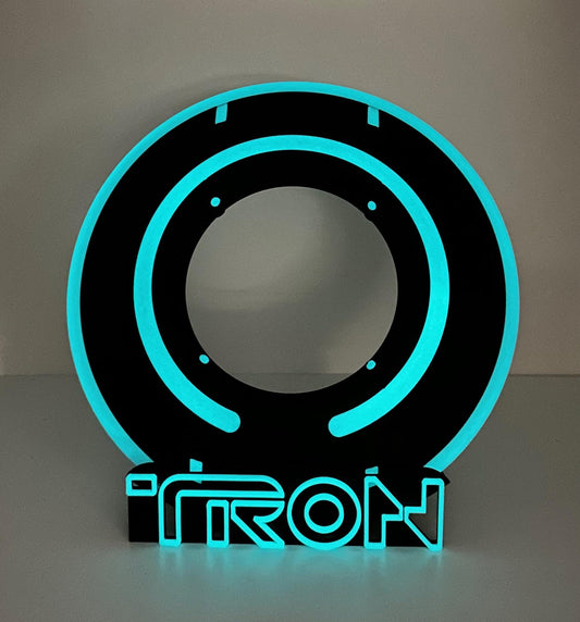 Tron Legacy Identity Disc - 3D Printed Glowing Tron Inspired Prop