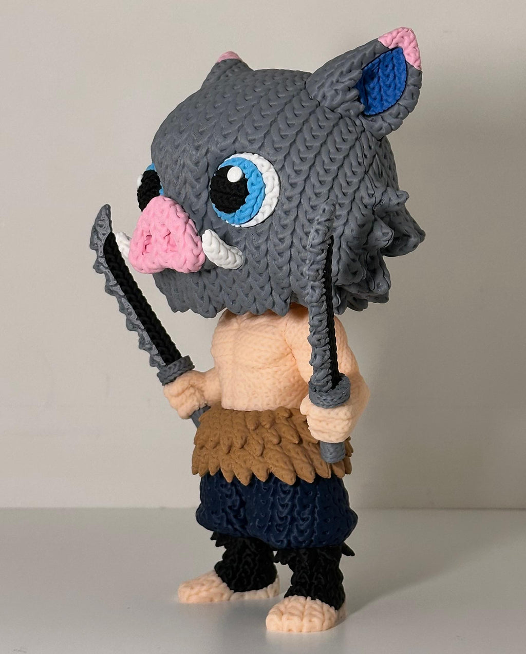Inosuke, Rengoku, Zenitsu Knitted Figures - Demon Slayer
