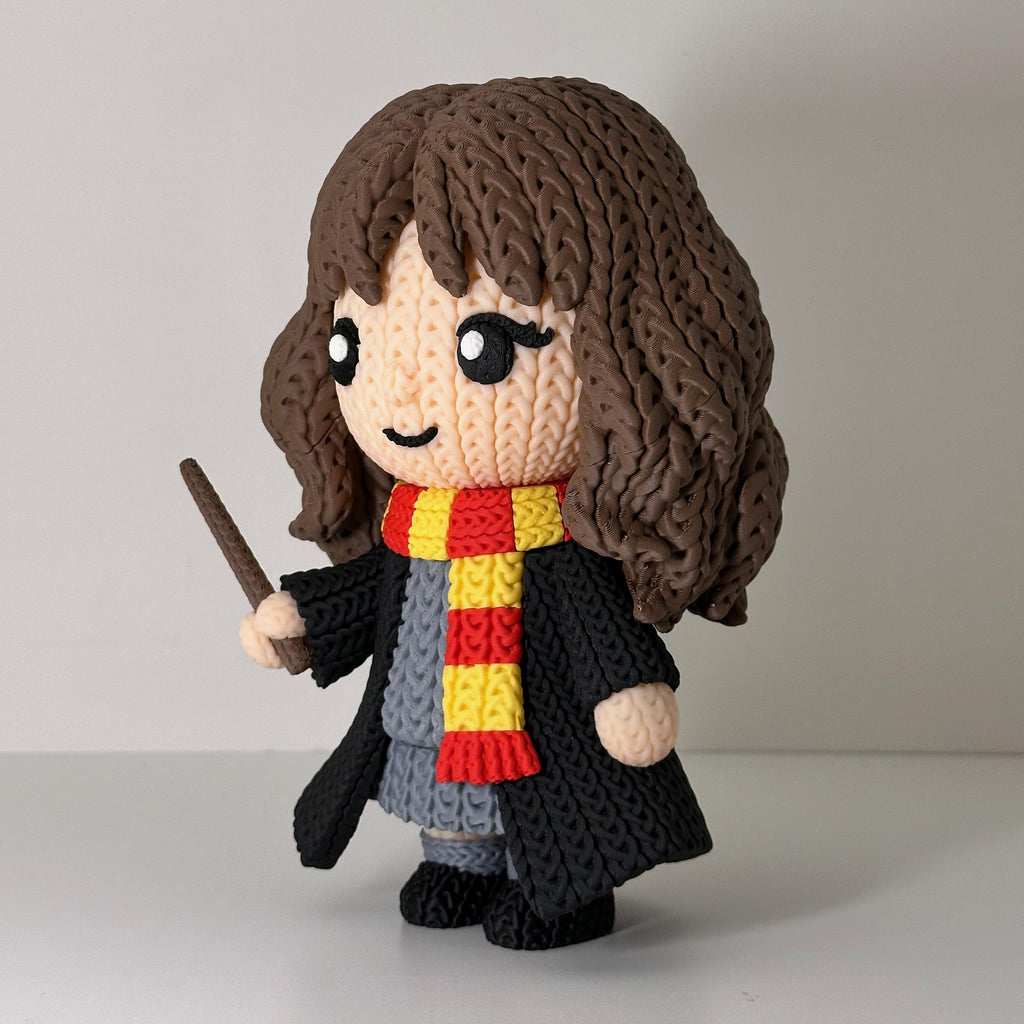 Harry Potter Knitted Figures - Harry Hermione Ron