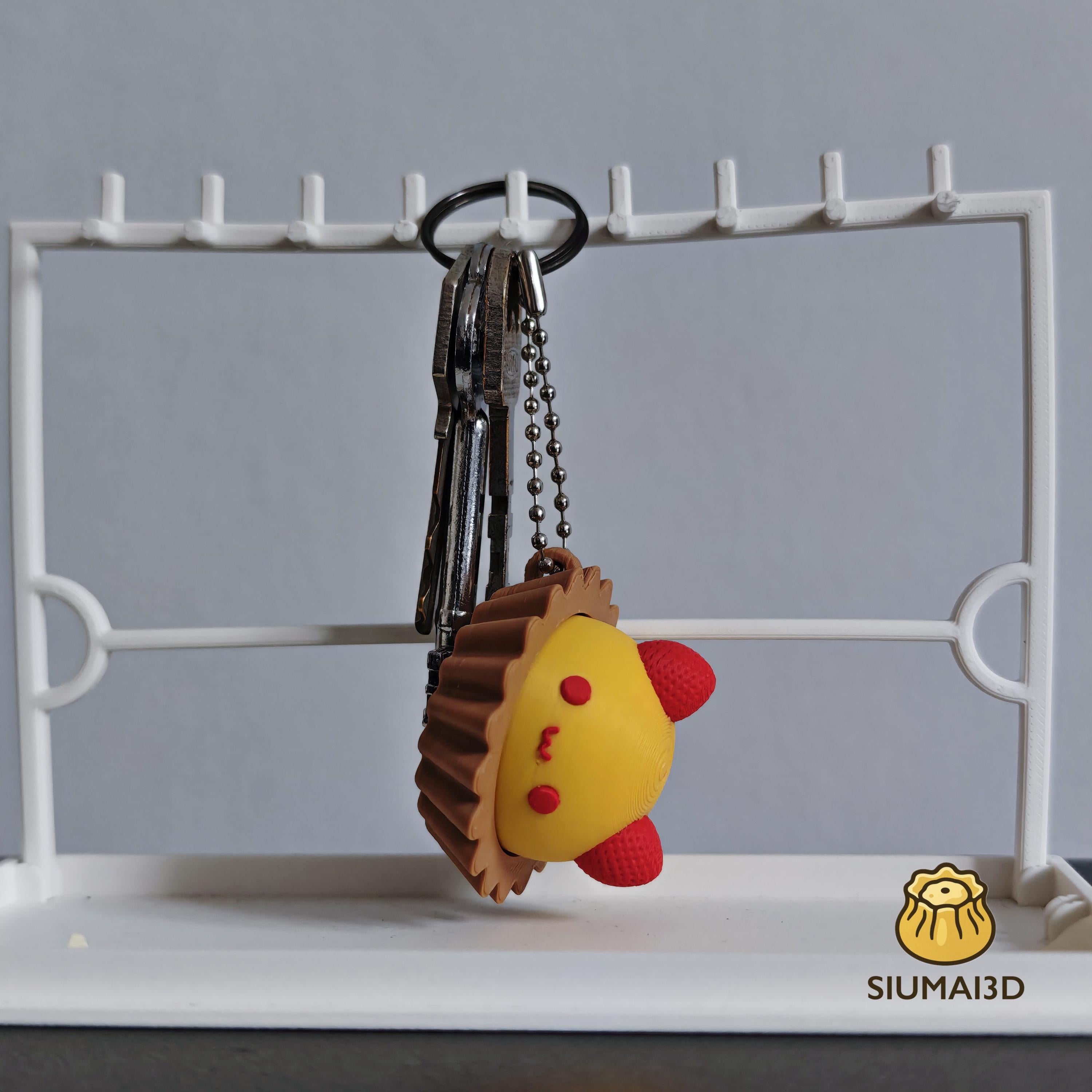 Strawberry Cheese Tart Fidget Clicker