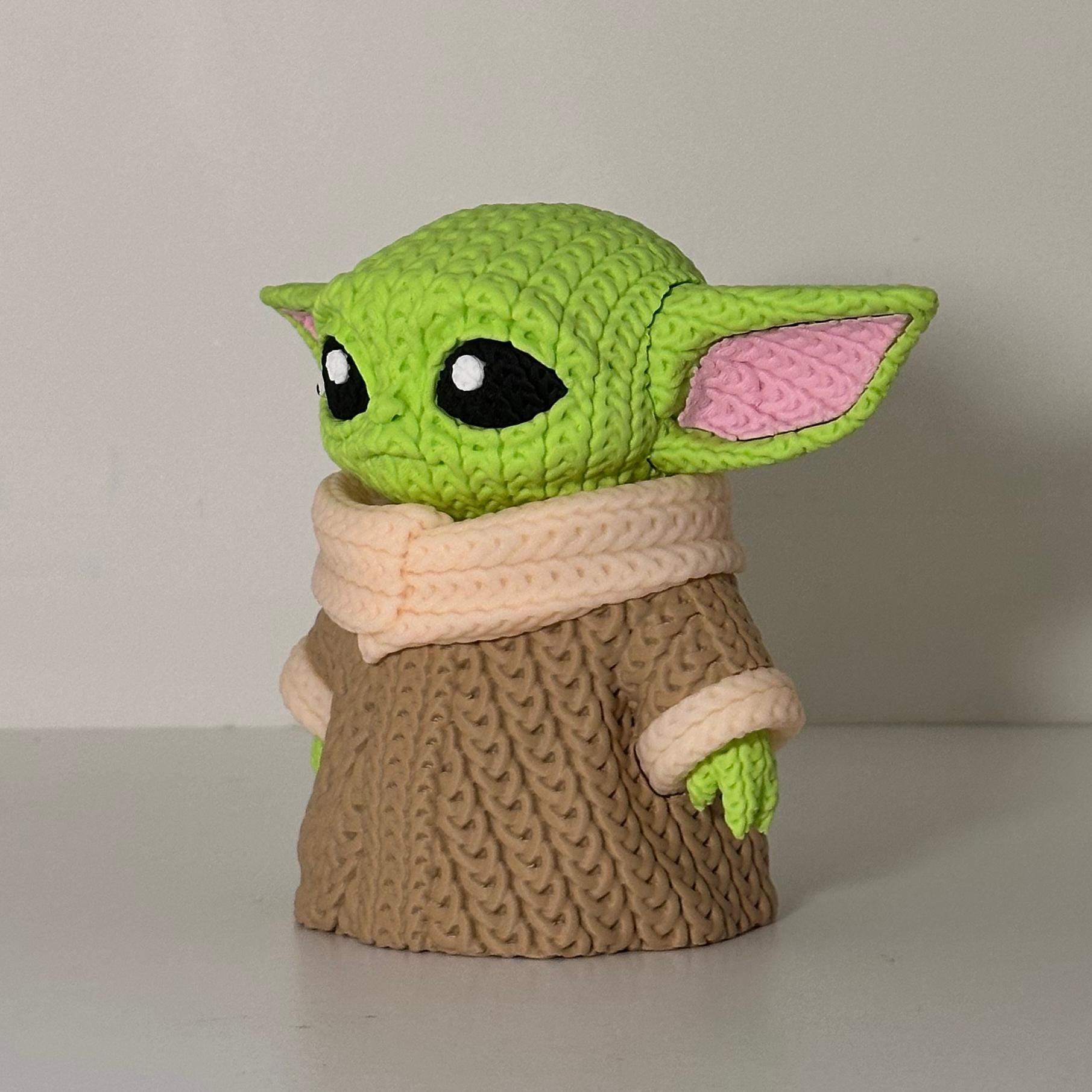 Baby Yoda Grogu Knitted Figure